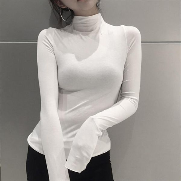 korean harajuku long sleeved bottoming womens sweater shirt women solid color high collar slim shirts black girlfriends blouse, White;black
korean harajuku long sleeved bottoming womens sweater shirt women solid color high collar slim shirts black girlfriends blouse, White;black