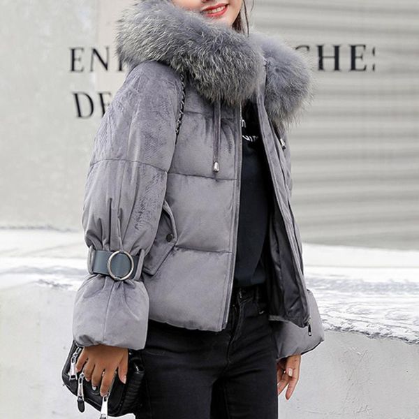 women's down & parkas winter velvet jackets cotton padded jacket women parka warmness korean fashion casual black short coats oversize
women's down & parkas winter velvet jackets cotton padded jacket women parka warmness korean fashion casual black short coats oversize