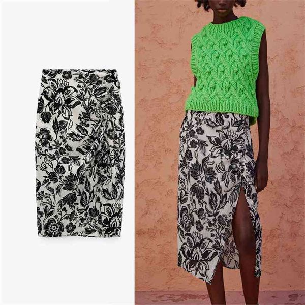 draped floral print black midi skirt women high waist ruching slit hem summer skirts woman chic side zip vintage 210524
draped floral print black midi skirt women high waist ruching slit hem summer skirts woman chic side zip vintage 210524
