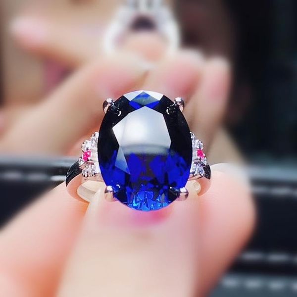 blue sapphire big ring per jewelry 925 sterling silver 12*16mm 11ct gemstone fine women rings j212036 cluster, Golden;silver
blue sapphire big ring per jewelry 925 sterling silver 12*16mm 11ct gemstone fine women rings j212036 cluster, Golden;silver