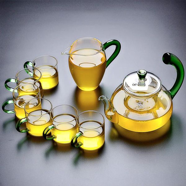 wine glasses thickened glass teapot heat-resistant flower pot with stainless steel filter tea set teapots are
wine glasses thickened glass teapot heat-resistant flower pot with stainless steel filter tea set teapots are