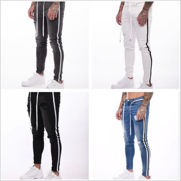 trendy new pants foreign trade holes men's jeans fjn050 white slim slim pant men jean nice gift fit you, Blue
trendy new pants foreign trade holes men's jeans fjn050 white slim slim pant men jean nice gift fit you, Blue