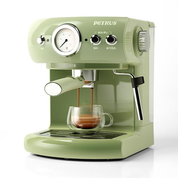 bar retro style coffee machine espresso pump type for home and commercial steam milk foam strong roasters
bar retro style coffee machine espresso pump type for home and commercial steam milk foam strong roasters