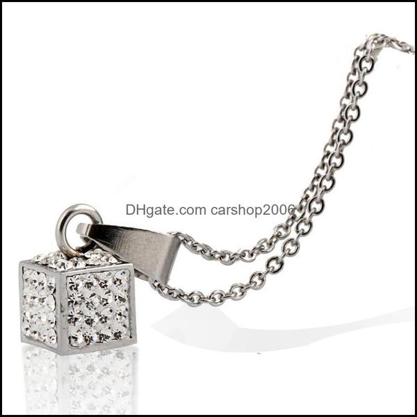 necklaces & pendants jewelrystainless steel jewelry with 9mm cz crystal stone pendant necklace chains drop delivery 2021 kec, Silver
necklaces & pendants jewelrystainless steel jewelry with 9mm cz crystal stone pendant necklace chains drop delivery 2021 kec, Silver