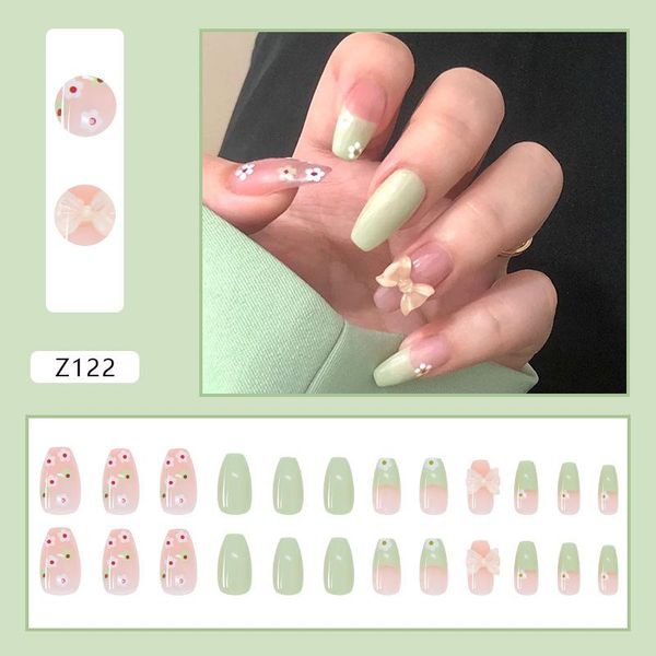 false nails 24pcs floral nail patch small fresh glue type removable long paragraph manicure save time, Red;gold
false nails 24pcs floral nail patch small fresh glue type removable long paragraph manicure save time, Red;gold