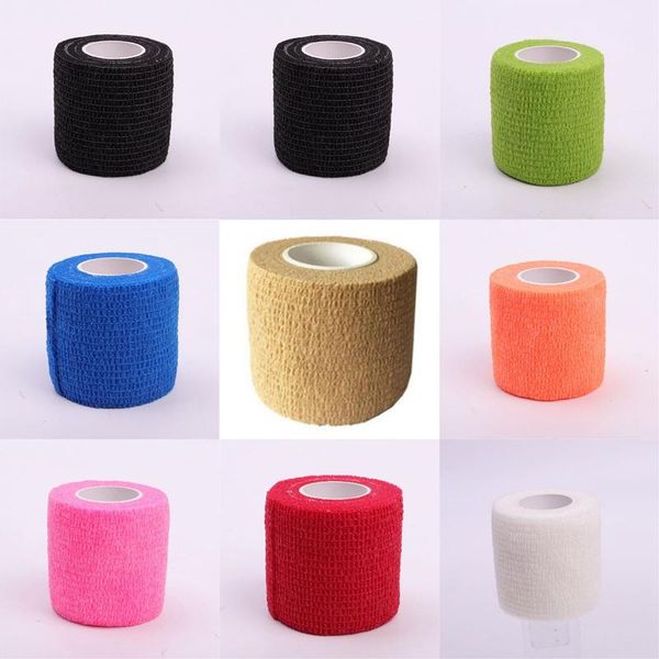 5cm*450cm self adhesive elastic bandage non-woven fabric tape fitness gear knee elbow support pad & pads, Black;gray
5cm*450cm self adhesive elastic bandage non-woven fabric tape fitness gear knee elbow support pad & pads, Black;gray