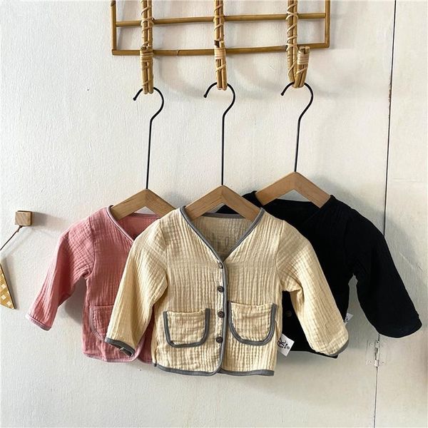 jackets back letter print baby boy cotton cardigan autumn long sleeve children coat simple infant girls jacket kids 0-24m, Blue;gray
jackets back letter print baby boy cotton cardigan autumn long sleeve children coat simple infant girls jacket kids 0-24m, Blue;gray