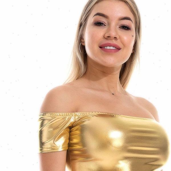 summer slash neck womens cami off shoulder metallic crop glitter holographic tank short vest women rave festival clubwear, White
summer slash neck womens cami off shoulder metallic crop glitter holographic tank short vest women rave festival clubwear, White