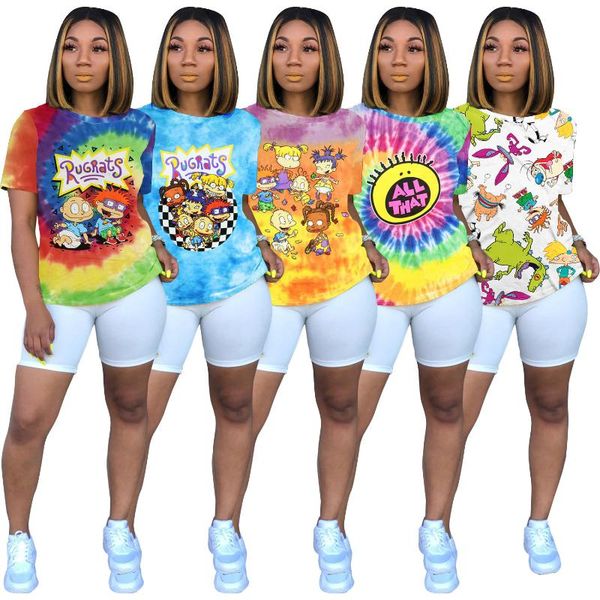 women's t-shirt cartoon anime printed tshirt women 2021 summer short sleeve chic clothes plus size drop, White
women's t-shirt cartoon anime printed tshirt women 2021 summer short sleeve chic clothes plus size drop, White
