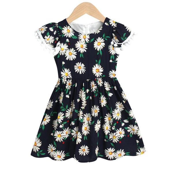 girl's dresses baby clothes toddler kids girl sleeve tassel floral flower dress beach, Red;yellow
girl's dresses baby clothes toddler kids girl sleeve tassel floral flower dress beach, Red;yellow