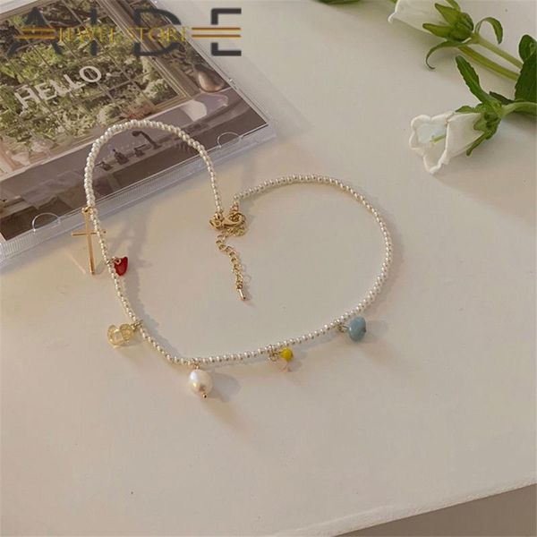 chains aide pearl necklace female ins cold wind niche fashion design sense wild tide clavicle chain necklaces for women charming gift, Silver
chains aide pearl necklace female ins cold wind niche fashion design sense wild tide clavicle chain necklaces for women charming gift, Silver