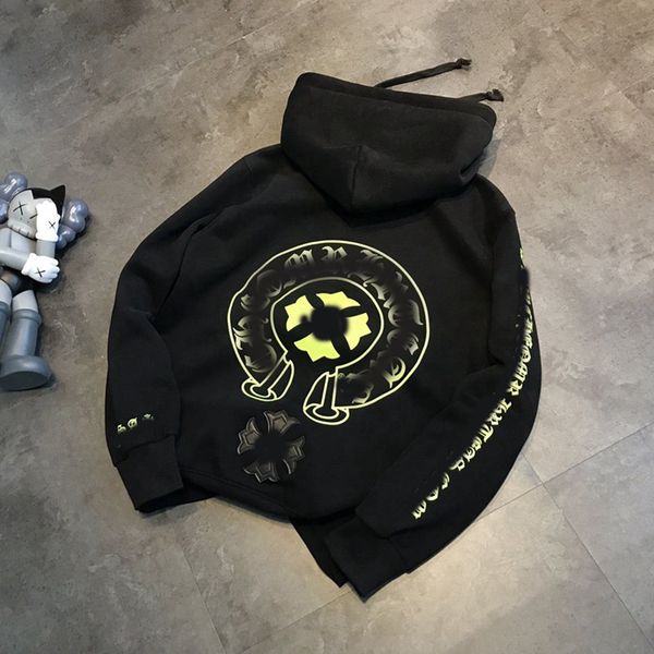 autumn winter 2021 new offset letter cross sanskrit fluorescent green plush hooded men's women's and sweater, Black
autumn winter 2021 new offset letter cross sanskrit fluorescent green plush hooded men's women's and sweater, Black