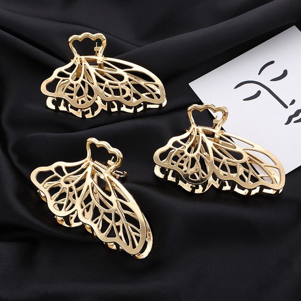 women girls large size geometric hair claw clamps metal butterfly shape hairclip hairpin hair accessories, Slivery;white
women girls large size geometric hair claw clamps metal butterfly shape hairclip hairpin hair accessories, Slivery;white