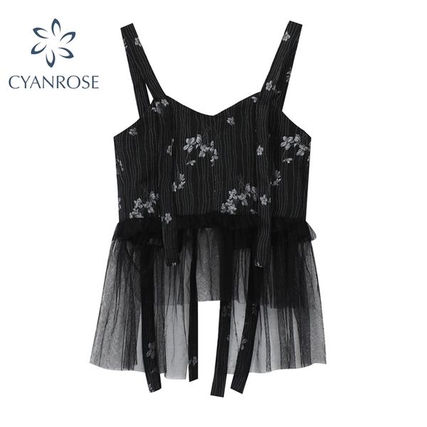 mesh patchwork lace up bow camisole women streetwear fashion floral v neck crop lady summer design aesthetic tanks 210430, White
mesh patchwork lace up bow camisole women streetwear fashion floral v neck crop lady summer design aesthetic tanks 210430, White