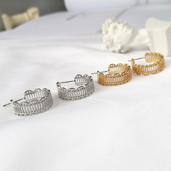 hoop & huggie peri'sbox decorative border wide geometric earrings brass hollowed out gold minimalist 2021 fashion, Golden;silver
hoop & huggie peri'sbox decorative border wide geometric earrings brass hollowed out gold minimalist 2021 fashion, Golden;silver