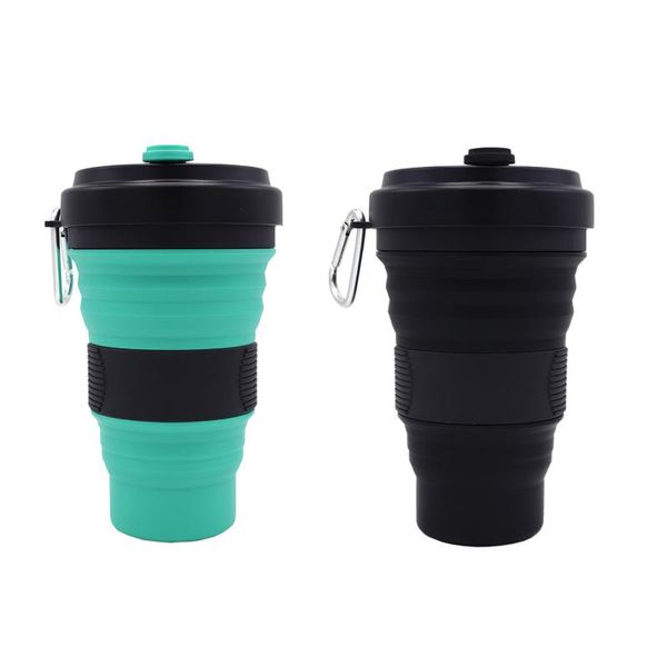 water bottle collapsible travel cup portable silicone folding camping sport with lids - expandable scald-proof drinking 550ml
water bottle collapsible travel cup portable silicone folding camping sport with lids - expandable scald-proof drinking 550ml