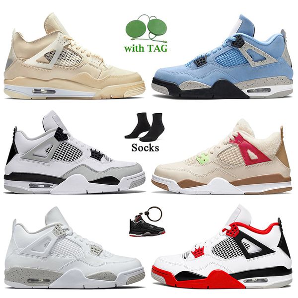 authentic og fashion jumpman sports basketball shoes 4 4s sail white oreo university blue military black wild things fire red bred trainers
authentic og fashion jumpman sports basketball shoes 4 4s sail white oreo university blue military black wild things fire red bred trainers