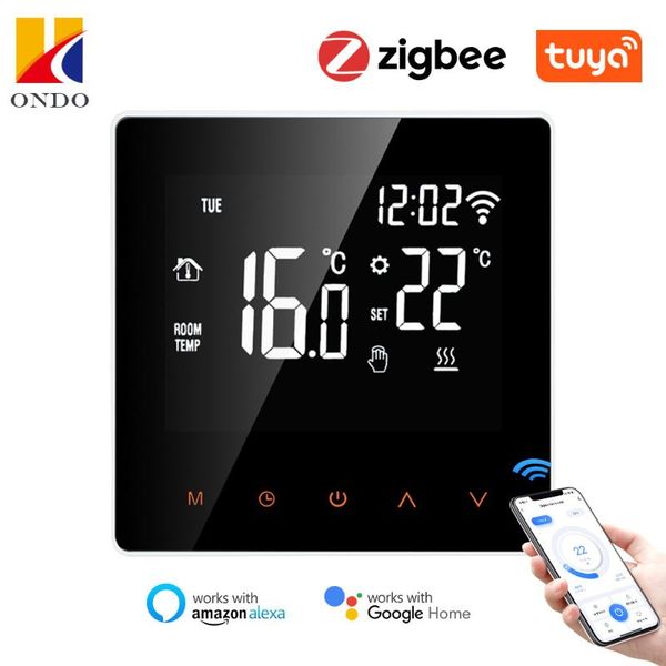 smart home control zigbee thermostat water floor heating electric wall boiler lcd temperature panel app voice
smart home control zigbee thermostat water floor heating electric wall boiler lcd temperature panel app voice