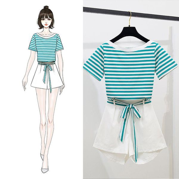 women's tracksuits women 2021 summer two pieces sets female loose short sleeves striped shirts and casual shorts suit sportswear fashio, Gray
women's tracksuits women 2021 summer two pieces sets female loose short sleeves striped shirts and casual shorts suit sportswear fashio, Gray