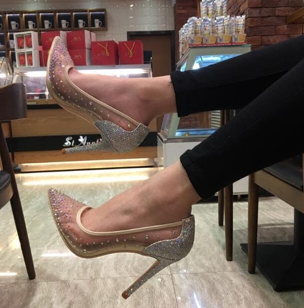 dress shoes woman black nude 8 cm mesh lace diamond pointed toe slip on bling pumps sequined high heels wedding
dress shoes woman black nude 8 cm mesh lace diamond pointed toe slip on bling pumps sequined high heels wedding