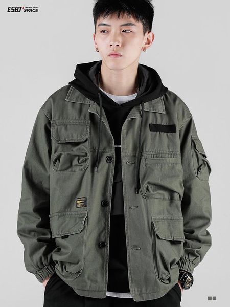 men's jackets 2021 autumn net of red american ins over the fire frock coat tide brand men loose japanese retro jacket, Black;brown
men's jackets 2021 autumn net of red american ins over the fire frock coat tide brand men loose japanese retro jacket, Black;brown