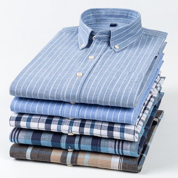 men's linen cotton plaid shirt single patch pocket standard-fit long sleeve casual button-down shirts, White;black
men's linen cotton plaid shirt single patch pocket standard-fit long sleeve casual button-down shirts, White;black
