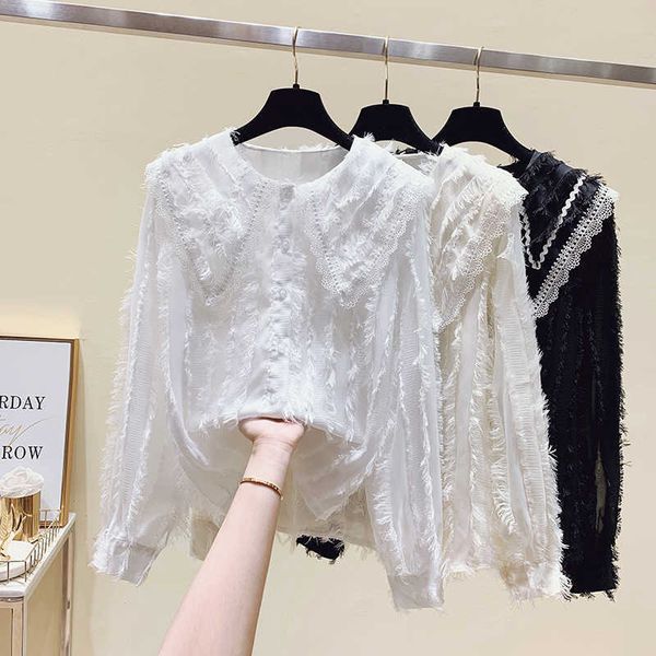 blouses women cotton long sleeve shirts solid turn down collar casual white ladies spring blusas femininas 210604
blouses women cotton long sleeve shirts solid turn down collar casual white ladies spring blusas femininas 210604