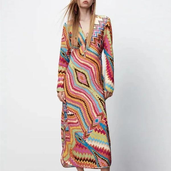 casual dresses summer long print women 2021 chic self tie v-neck midi dress vintage sleeve side slit hem streetwear woman, Black;gray
casual dresses summer long print women 2021 chic self tie v-neck midi dress vintage sleeve side slit hem streetwear woman, Black;gray