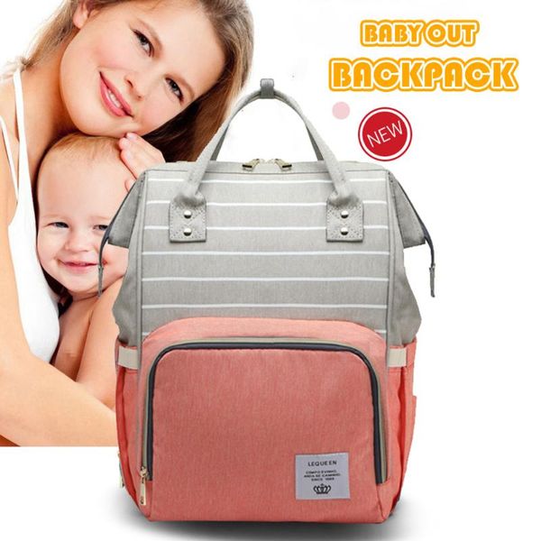 diaper bags lequeen mommy bag striped multifunctional outing large capacity travel backpack nursing for baby care women's
diaper bags lequeen mommy bag striped multifunctional outing large capacity travel backpack nursing for baby care women's