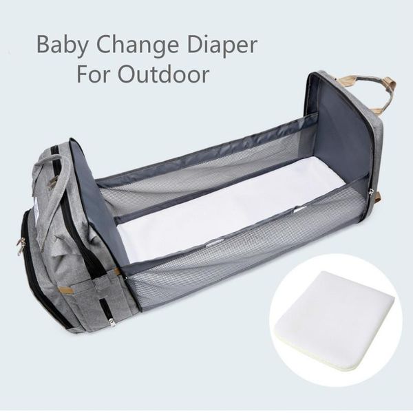 diaper bags mommy bag multifunctional folding crib maternal and child backpack large capacity for outing portable travel
diaper bags mommy bag multifunctional folding crib maternal and child backpack large capacity for outing portable travel