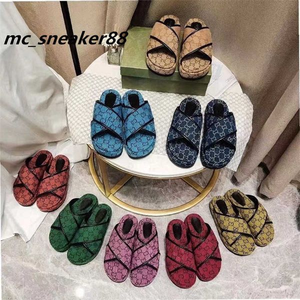summer g mules wedge sandals designer cross platform embroidered heightened flip flops europe and america, Black
summer g mules wedge sandals designer cross platform embroidered heightened flip flops europe and america, Black