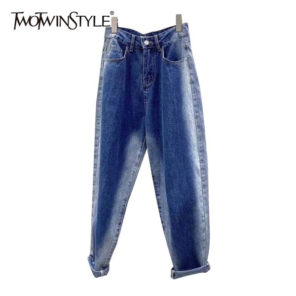 casual denim harem pants for women high waist loose patchwork jeans female fashion clothing spring 210521, Blue
casual denim harem pants for women high waist loose patchwork jeans female fashion clothing spring 210521, Blue