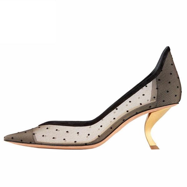 dress shoes summer mesh wedding woman strange heel women pumps pointed toe high heels stiletto ladies zapatos mujer, Black
dress shoes summer mesh wedding woman strange heel women pumps pointed toe high heels stiletto ladies zapatos mujer, Black