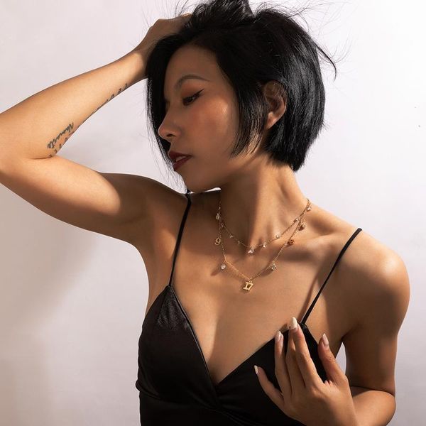 chains tocona charms letter water drop tassel chain choker necklace for women multilayer clavicle jewelry collar 17596, Silver
chains tocona charms letter water drop tassel chain choker necklace for women multilayer clavicle jewelry collar 17596, Silver