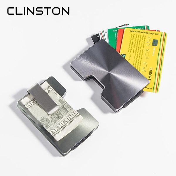 card holders rfid metal mini money brand simple slim holder with anti-chief travel wallet for trendy men and women, Brown;gray
card holders rfid metal mini money brand simple slim holder with anti-chief travel wallet for trendy men and women, Brown;gray