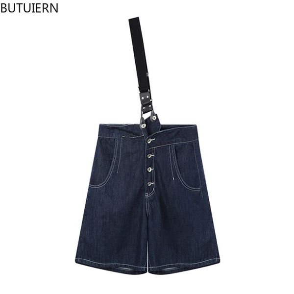 women's jeans wide leg blue shorts pants with suspenders casual pockets summer female women knee length 2021 loose bf tide buttoms
women's jeans wide leg blue shorts pants with suspenders casual pockets summer female women knee length 2021 loose bf tide buttoms