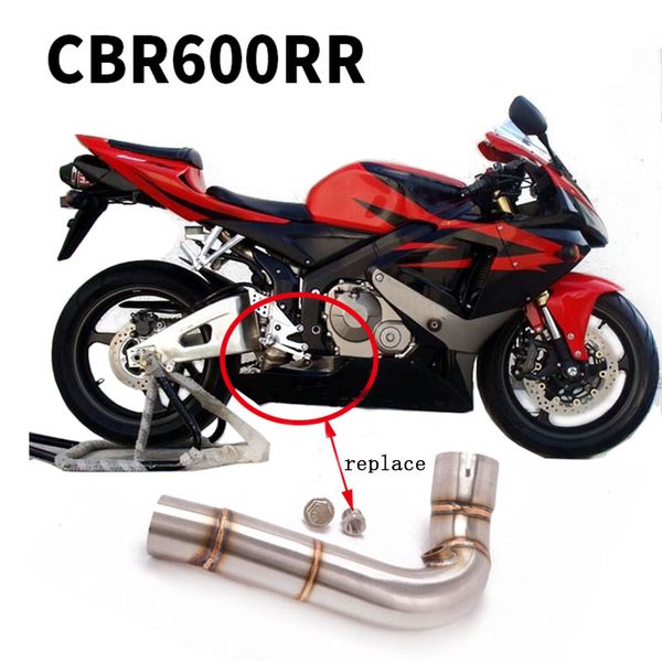 motorcycle exhaust for honda cbr600rr f5 2005 - 2018 cbr 600rr escape muffler modified middle tube link pipe eliminator enhanced
motorcycle exhaust for honda cbr600rr f5 2005 - 2018 cbr 600rr escape muffler modified middle tube link pipe eliminator enhanced