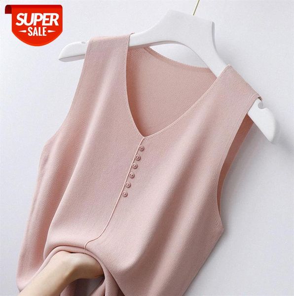 v-neck ice silk camisole women's outer wear sleeveless knit vest, inner thin vest #iz1g, Black;gray
v-neck ice silk camisole women's outer wear sleeveless knit vest, inner thin vest #iz1g, Black;gray