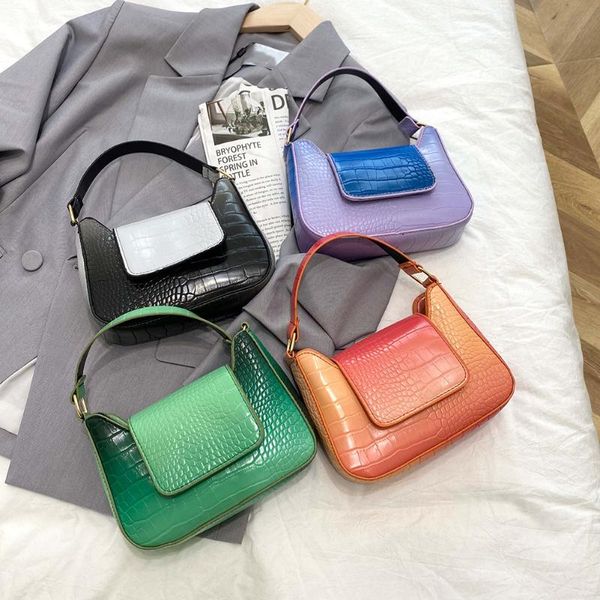 fashion women gradient color shoulder bag pu leather alligator pattern crossbody handbag casual ladies small flap purse cross body
fashion women gradient color shoulder bag pu leather alligator pattern crossbody handbag casual ladies small flap purse cross body