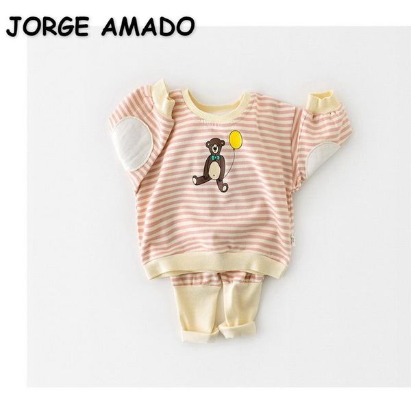 wholesale 2021 spring baby pajamas sets cartoon bear striped girls boys home suits sleep swear kids clothes e1013, Blue;red
wholesale 2021 spring baby pajamas sets cartoon bear striped girls boys home suits sleep swear kids clothes e1013, Blue;red