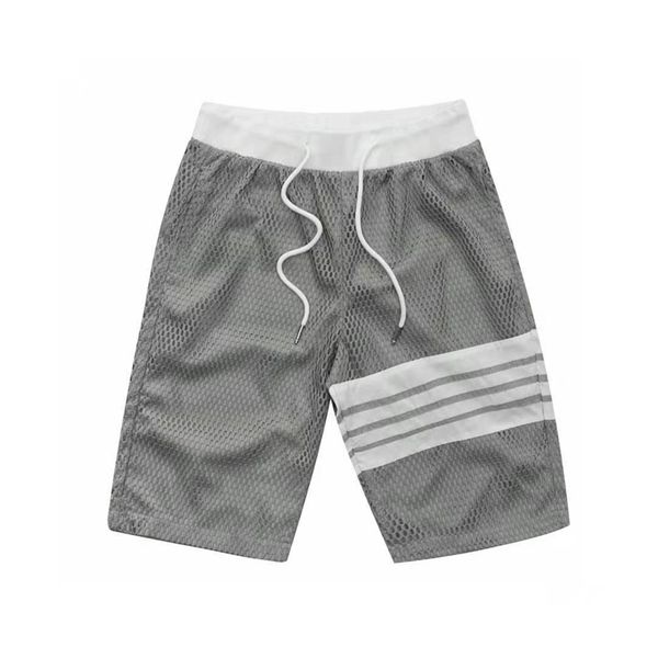 2021 new fashion brand tb four bar woven mesh casual comfortable shorts, White;black
2021 new fashion brand tb four bar woven mesh casual comfortable shorts, White;black
