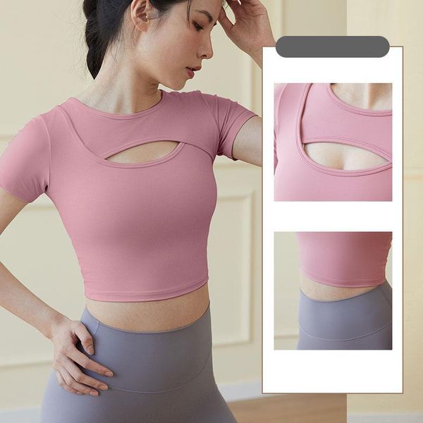 yoga outfit 2021short sleeve women shirt anti sweat quick dry running jogging sports crop gym fitness
yoga outfit 2021short sleeve women shirt anti sweat quick dry running jogging sports crop gym fitness