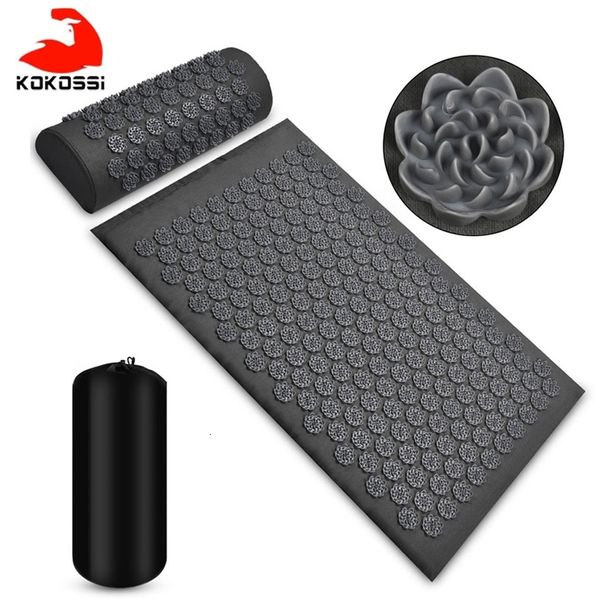 kokossi massager cushion shakti mat yoga acupressure relieve stress back body pain spike acupuncture
kokossi massager cushion shakti mat yoga acupressure relieve stress back body pain spike acupuncture