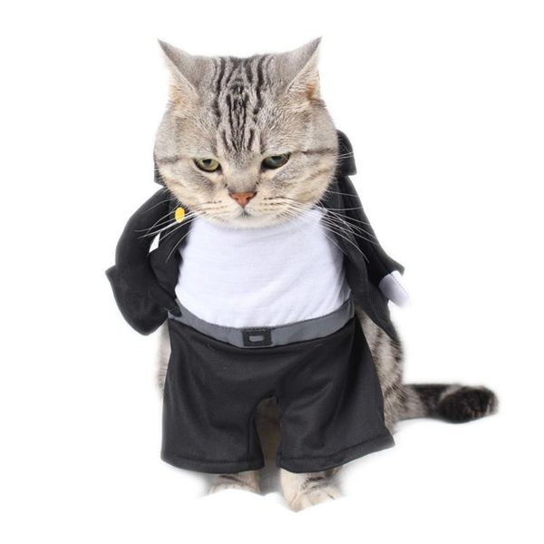 cat costumes black school boy cosplay suit for pets funny clothes clothing vetement chat s-xl
cat costumes black school boy cosplay suit for pets funny clothes clothing vetement chat s-xl