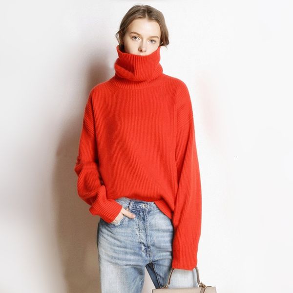 women's knits & tees women cashmere sweater autumn winter fashion turtleneck thick loose knitted pullover oversized bottoming knit, White
women's knits & tees women cashmere sweater autumn winter fashion turtleneck thick loose knitted pullover oversized bottoming knit, White