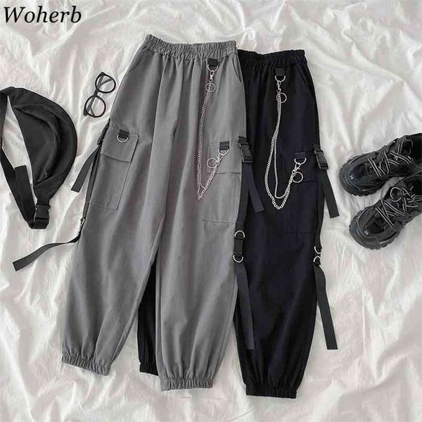 sweatpantss women high waist wide leg cargo pants loose girls harajuku streetwear trouser casual bottoms 210519, Black;white
sweatpantss women high waist wide leg cargo pants loose girls harajuku streetwear trouser casual bottoms 210519, Black;white