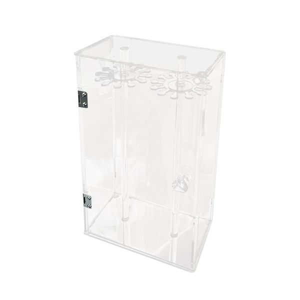hooks & rails jewelry pendant home deskgift storage box 24 clear bedroom rotation necklace display stand anti-dust acrylic holder
hooks & rails jewelry pendant home deskgift storage box 24 clear bedroom rotation necklace display stand anti-dust acrylic holder
