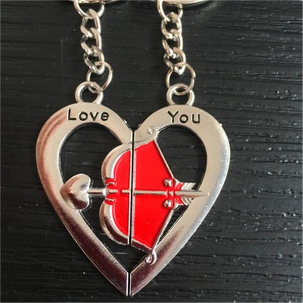 keychains creative metal key chain one arrow wear heart couple car pendant valentine's day gift men and women jewelry, Silver
keychains creative metal key chain one arrow wear heart couple car pendant valentine's day gift men and women jewelry, Silver