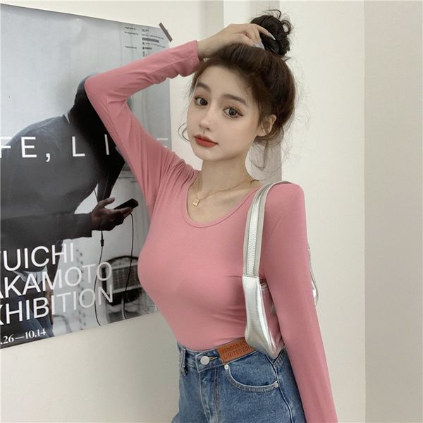 women's polos po shoot autumn clothing weight control elasticity versatile t-shirt female long sleeve solid color korean-style sh bvzj, White
women's polos po shoot autumn clothing weight control elasticity versatile t-shirt female long sleeve solid color korean-style sh bvzj, White