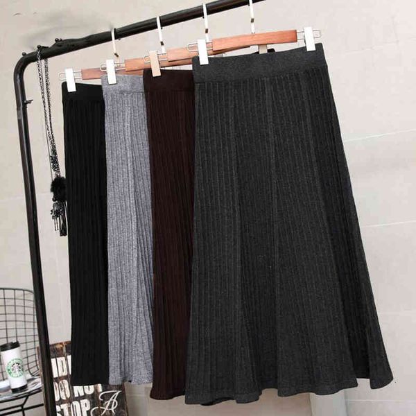 suits elegant knitted pleated women spring autumn korean casual a-line waist long skirt black saia
suits elegant knitted pleated women spring autumn korean casual a-line waist long skirt black saia